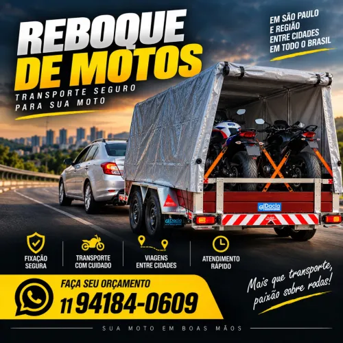 Socorro - Reboque de motos 