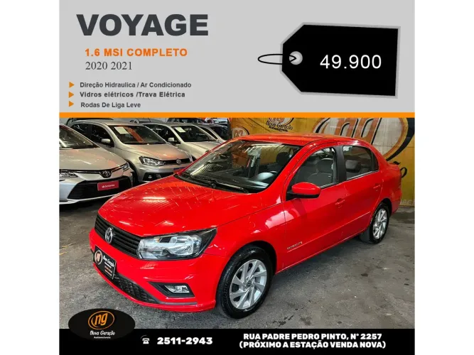 Volkswagen Voyage 1.6 MSI Flex 8V 4P 2021