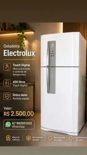 Geladeira Electrolux DF54 Electrolux (ACEITO TROCA TELEVISÃO)