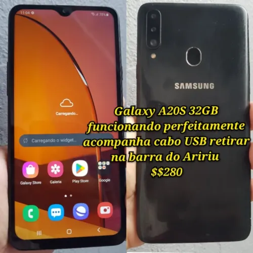 Galáxia A20. (32GB) $280