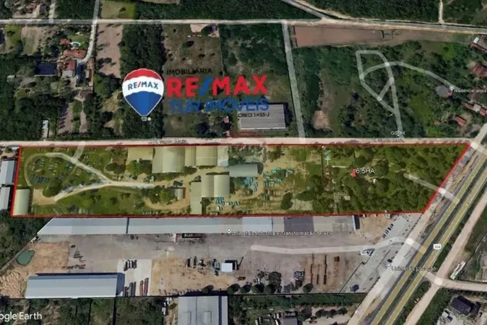 Propriedade Industrial com 65.000m² na BR 304 em Macaíba, RN