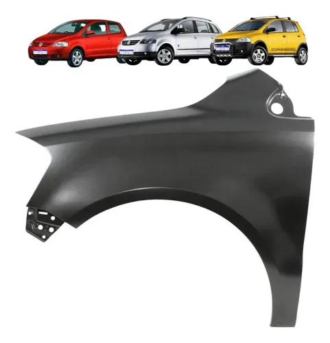 Paralama Fox Spacefox Crossfox 2003 2004 2005 2006 A 2010 Le Esquerdo Preto