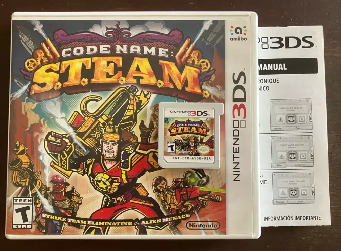Code Name: STEAM (3DS) - Seminovo