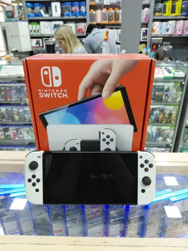 Nintendo Switch Oled Desbloqueado com vários jogos na memoria + garantia!!!