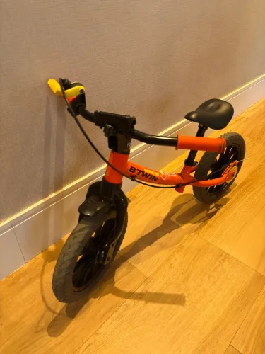 Bicicleta Infantil de Equilibrio com Freio Aro 12 Balance Runride 500 Btwin