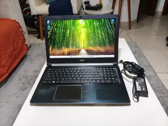 Notebook Acer Intel core i5 7gen, 8GB RAM, SSD 240GB, NVidia 940MX, Tela de 15,6"