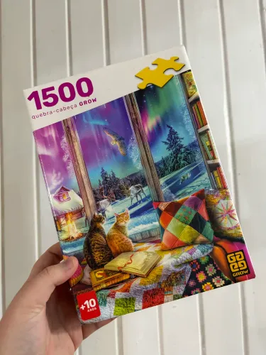 Quebra cabeça chalé norueguês 