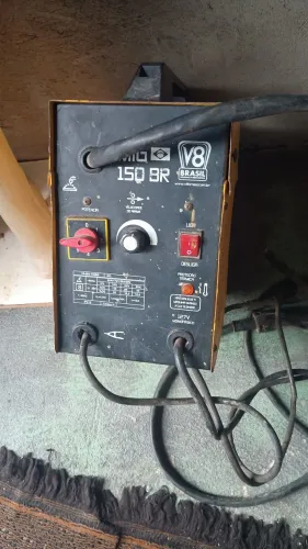 Vendo máquina de solda monofásico 127 mig sem gás 