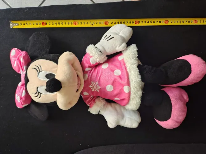 Minnie rosa pelúcia original Disney