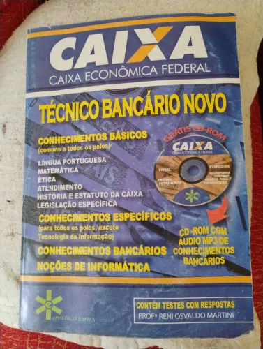 Apostila Técnico Bancário Novo medida 20 x 29