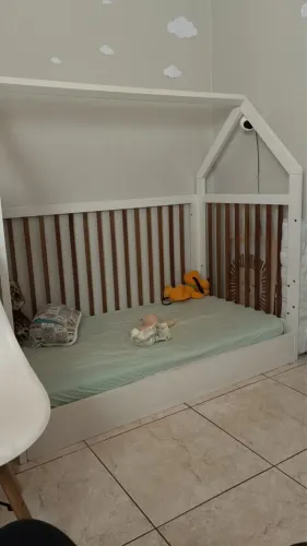 Berço montessoriano minicama wood