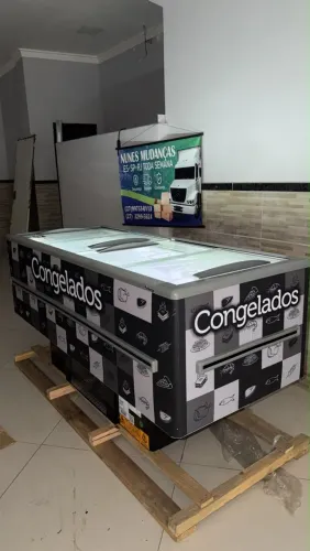 Ilha para frios e congelados