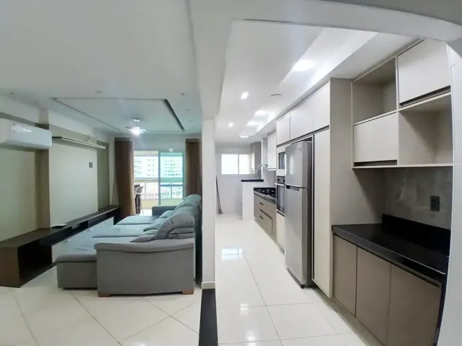 LOCAÇÃO DEFINITIVA APARTAMENTO DE ALTO PADRÃO MOBILIADO NA OCIAN.