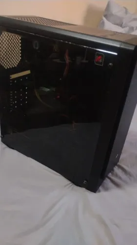 Gabinete PC Desktop (4GB RAM, HD 500GB, Fonte Aerocool)