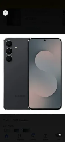 Celular Samsung Galaxy S25 FE - 5g, 256gb, 8gb Ram, Câmera Tripla de 50+12+8, Tela 6.7" 
