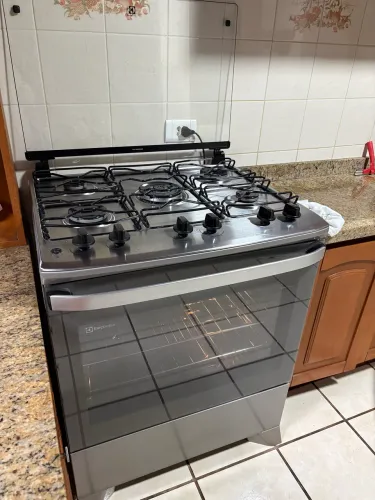 Fogão Electrolux 5 bocas mesa Inox