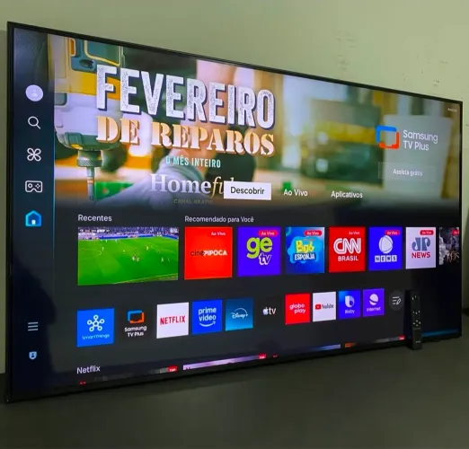 TELEVISÃO SMART SAMSUNG 55 POLEGADAS 4K 