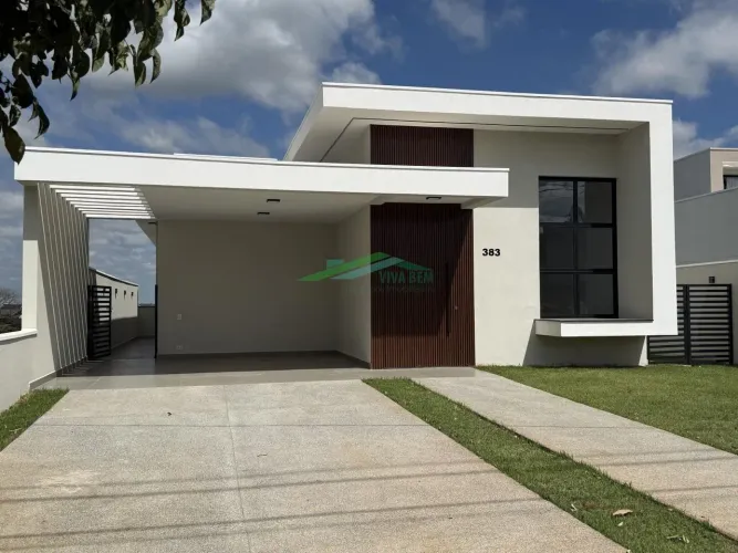 Casa à venda em Boituva/SP no Residencial Solaris, em condomínio fechado, imobiliária Viva