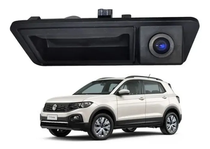 Câmera De Ré Automotiva Dedicada T-cross