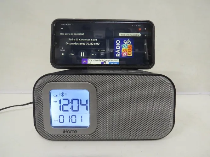 Relógio Bluetooth iHome