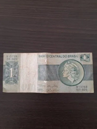 Nota 1 Cruzeiro - Brasil- Usada