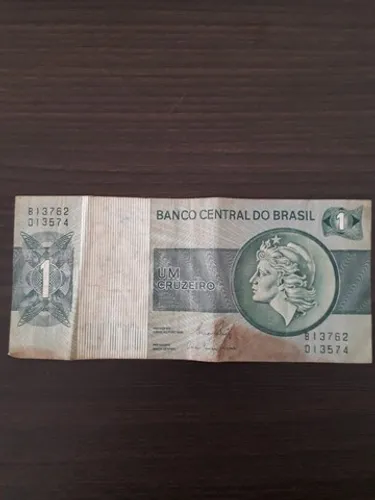 Nota 1 Cruzeiro - Brasil- Usada