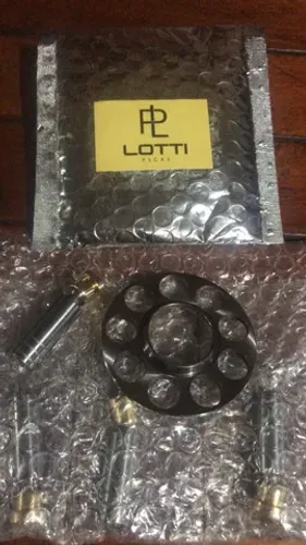 Jogo pistão e placa válvula (bomba hidráulica bob cat s100)