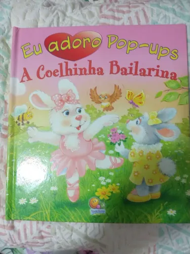 Livro infantil 3D Coelhinha Bailarina 
