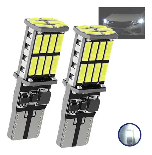 Led T10 Lanterna Pingo Canceler Cambus Tira Erro