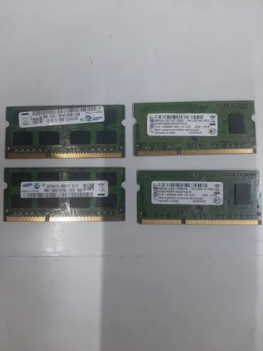 4 memorias 2gb not