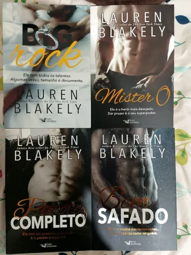 Livro Romance- Coleção Lauren Blakely