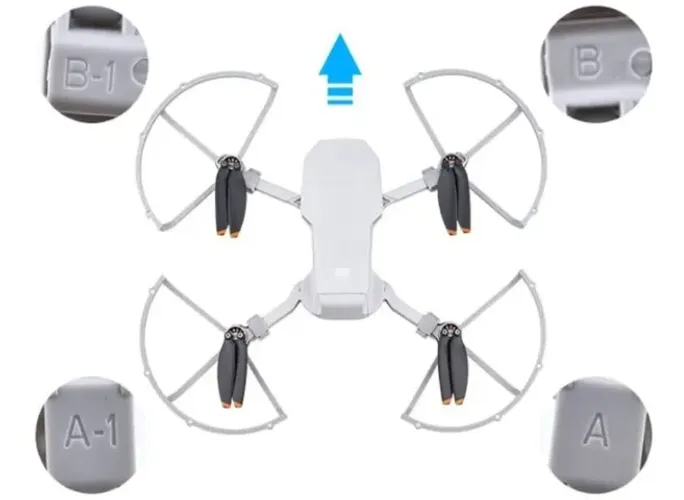 Protetor de hélice para dji mavic mini se/2/1 drone  Arduino Automação COD-CP642 