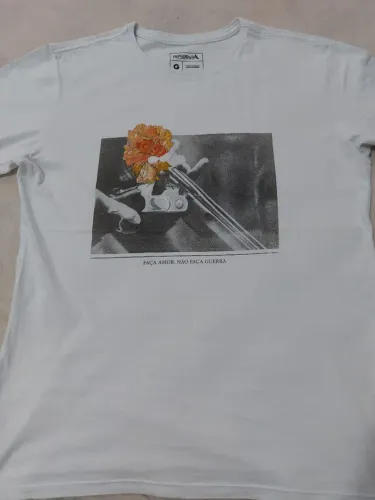 Camisas manga curta tamanho G ótimo estado