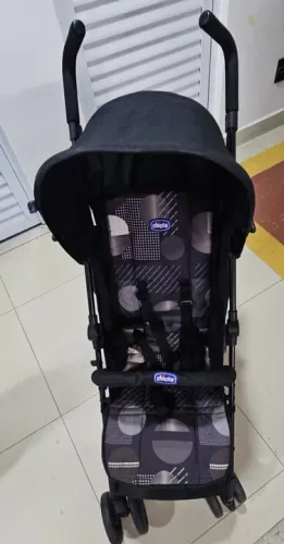 Carrinho Para Bebê London Up Matrix Preto 0 a 15kg - Chicco