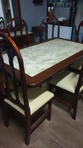 Conjunto em Mogno para Sala de jantar