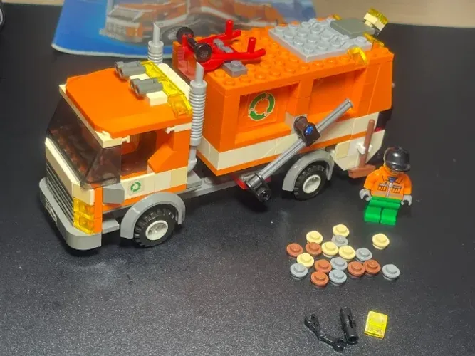 Lego City 7991 Caminhão De Reciclagem