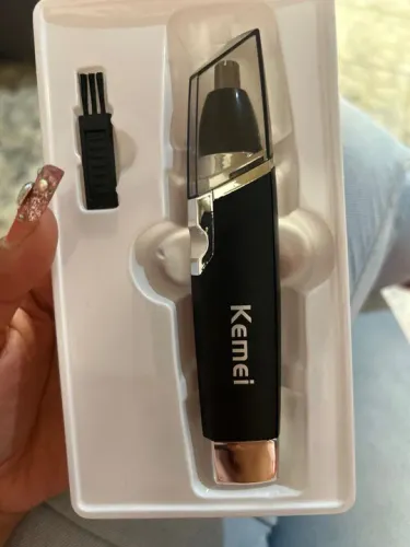 Aparador Elétrico De Cabelo Para Nariz, Removedor De Cabelo Do Nariz, Máquina Kemei