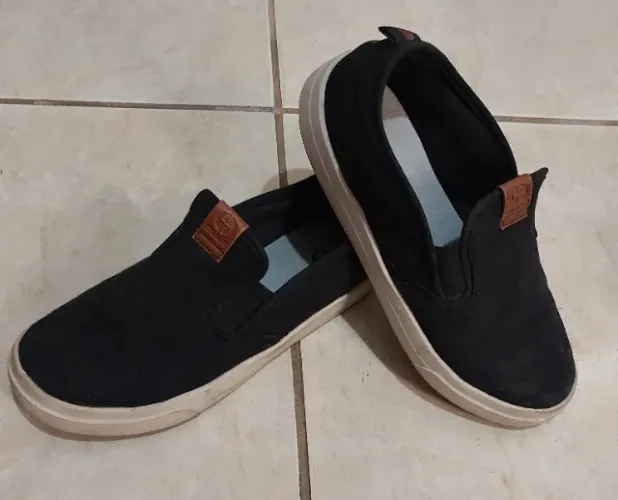 Tênis casual iate preto 38 unissex