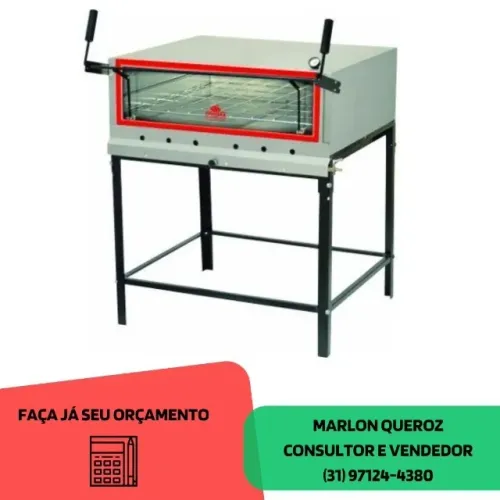 Forno de Pedra Refrataria Progas 90x90 Novo