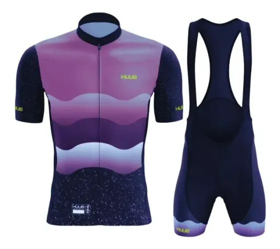 Conjunto De Ciclismo Bermuda Bretelle Gel + Camisa Ciclistas Bike