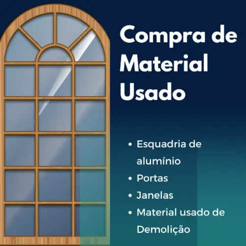 Compra de Materiais Usados e Serviços de Serralheria