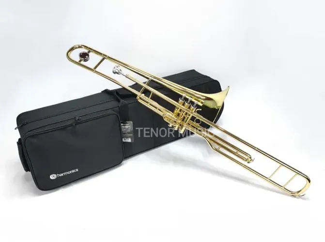 Trombone de Pistos Harmonics Sib NOVO 