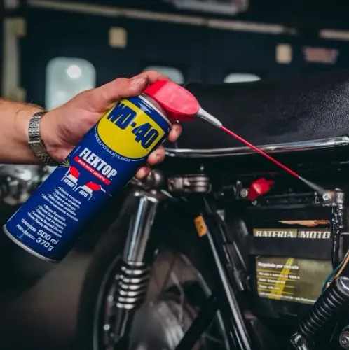 wd-40 produto multiusos flextop 500ml - aerossol