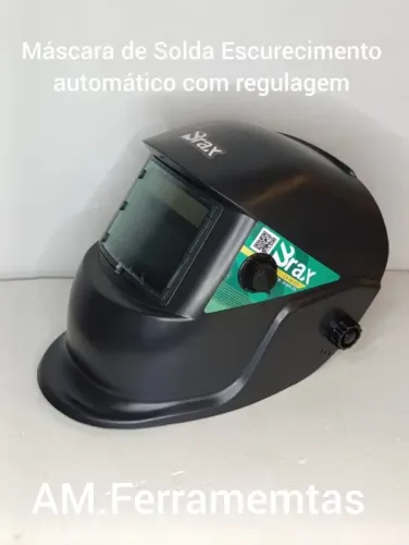Mascara de solda escurecimento automático com regulagem 
