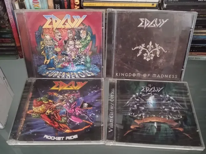 4Cds Da Banda Alemã EDGUY