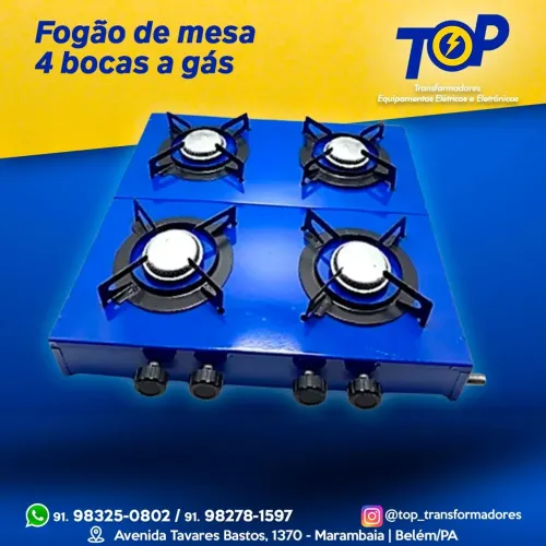 Fogão a gás 4 bocas 
