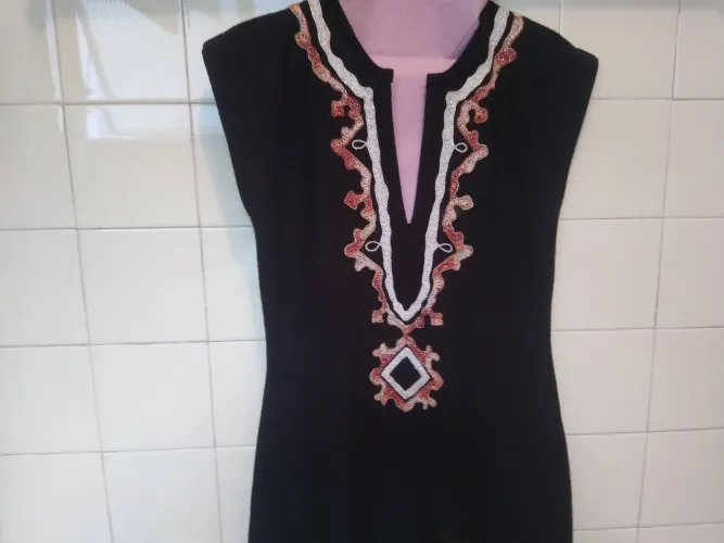 VESTIDO LONGO DE MALHA