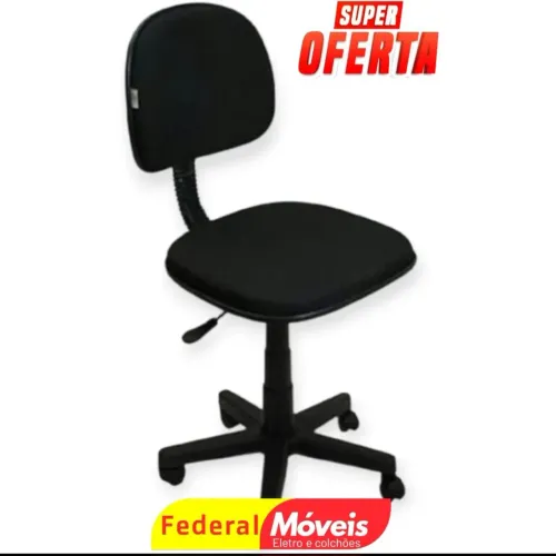 Cadeira Secretária Giratória Curvim - Nova, Conforto e Praticidade