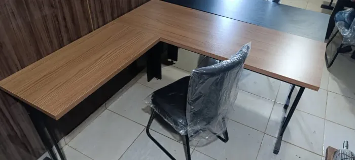Mesas em L sem gaveta 150x150 produtos de ótima qualidade