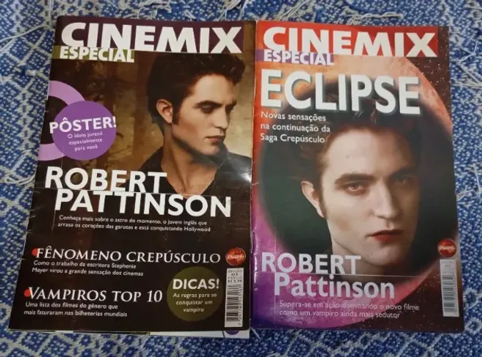 2 Revistas Cinemix Especial Robert Pattinson E Eclipse Nº 1